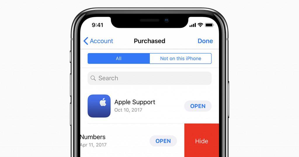 Как удалить скрытые покупки в app store навсегда без компьютера
