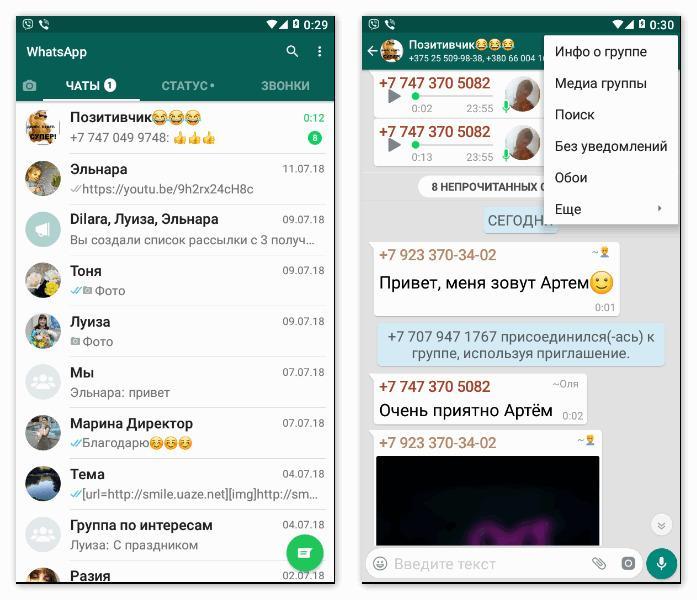 Закрытый чат в вацап. Чат в ватсапе. Групповой чат в WHATSAPP. Чат ватсап на андроиде. Ватсап Интерфейс.