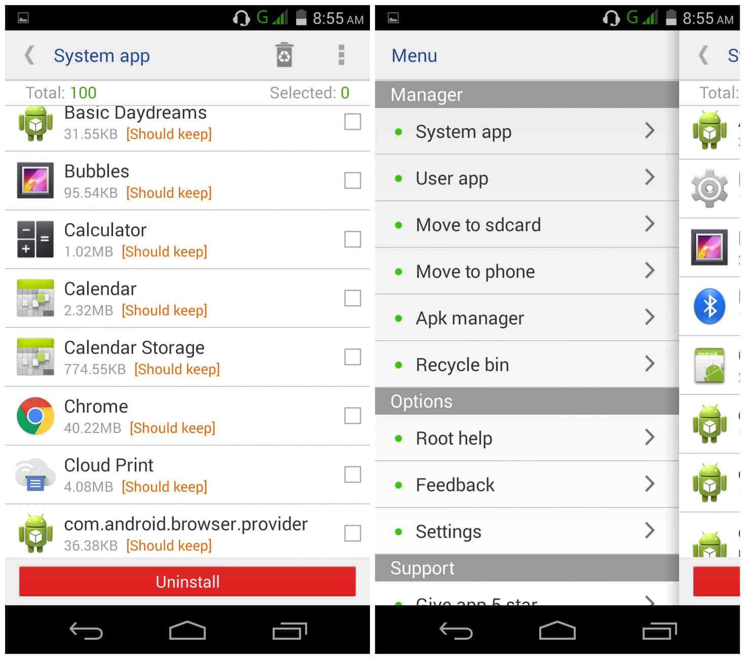 Как удалить приложение с устройства Android без root-доступа?