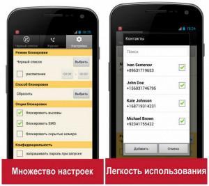 Блокировка звонков на андроид от касперского