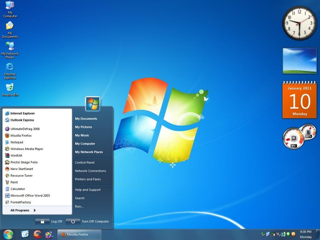 Как установить windows 7 как сервер