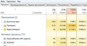 Загрузка диска на 100 процентов windows 8 решение проблемы