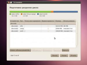 Разметка диска для linux uefi