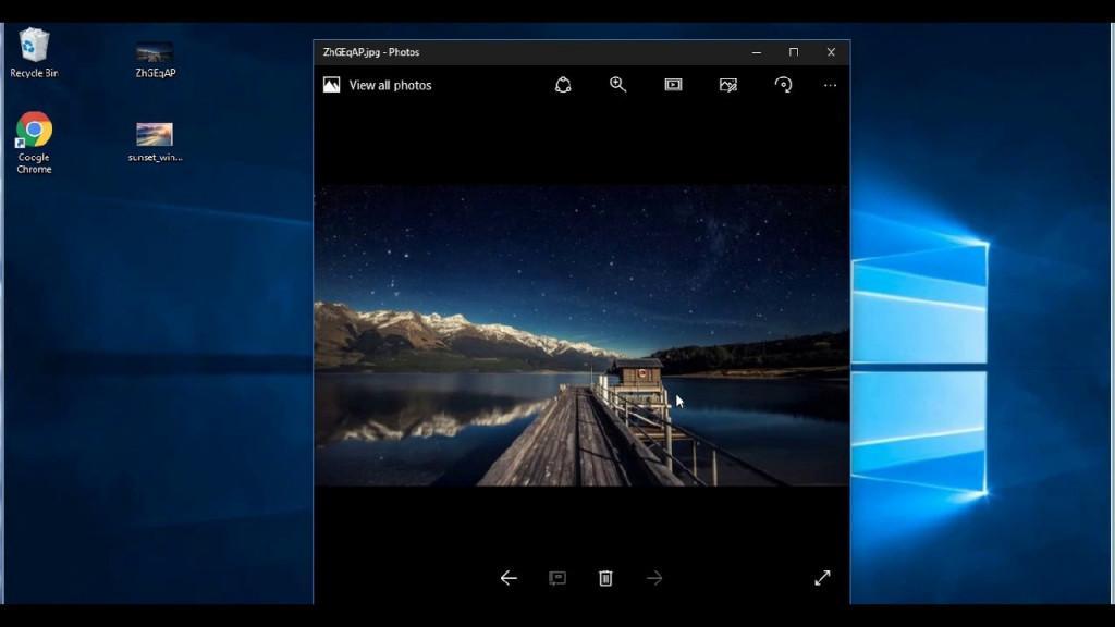 Просмотр фотографий windows 10