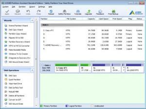 Aomei partition assistant перенос системы на ssd